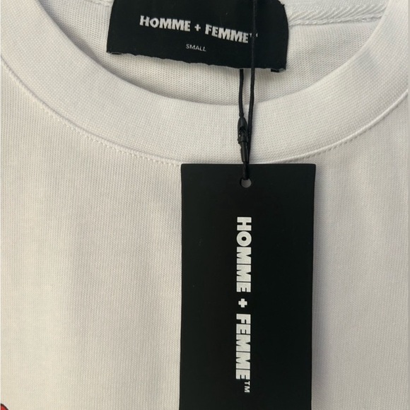 Homme + Femme Steve Wilson Rose Tee - Picture 4 of 5